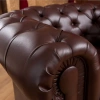 Диван кожаный "Честер" 3-х местный  