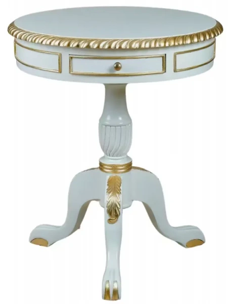 Кофейный стол белый P001 P001 купить в интернет магазине Мебель из массива. Звоните +7 495 961-63-63 Кофейные столы из массива дерева