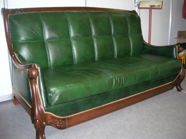 Диван кожаный "Мадрид-Классик" 3-х местный  
