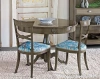 Стол круглый "Бурбон" Оливковый BJ851  купить в интернет магазине Мебель из массива. Звоните +7 495 961-63-63 Столовые
